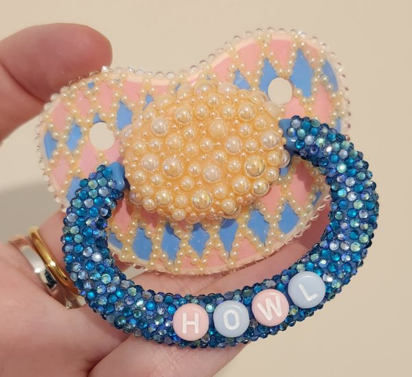 "Howl" Adult Deco Pacifier