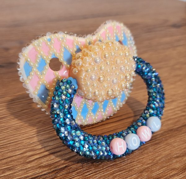 "Howl" Adult Deco Pacifier