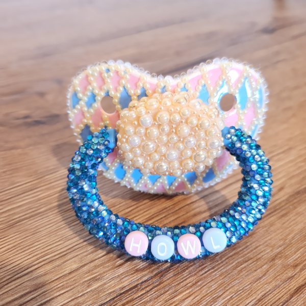 "Howl" Adult Deco Pacifier