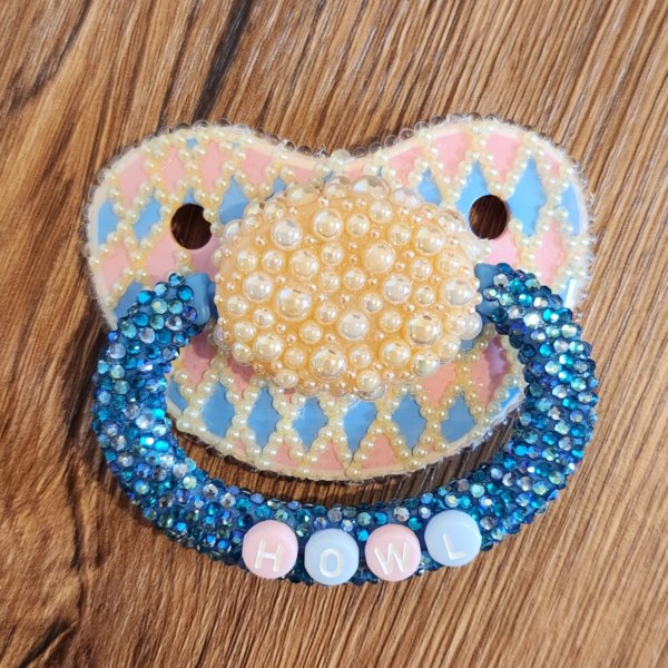 "Howl" Adult Deco Pacifier