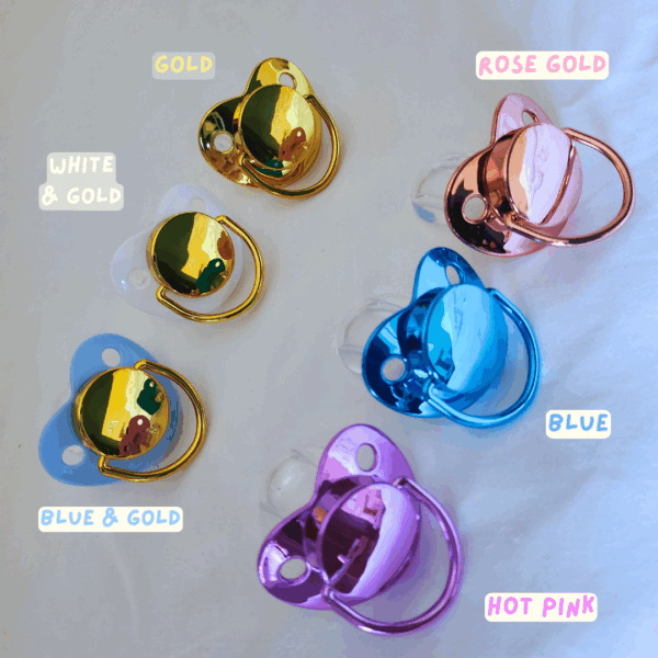 Shiny Small Shield Pacis in various colours